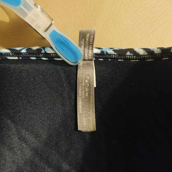 Aerie SwimTop Large  Bikini Halter Open Back Crop Blue - Picture 6 of 6